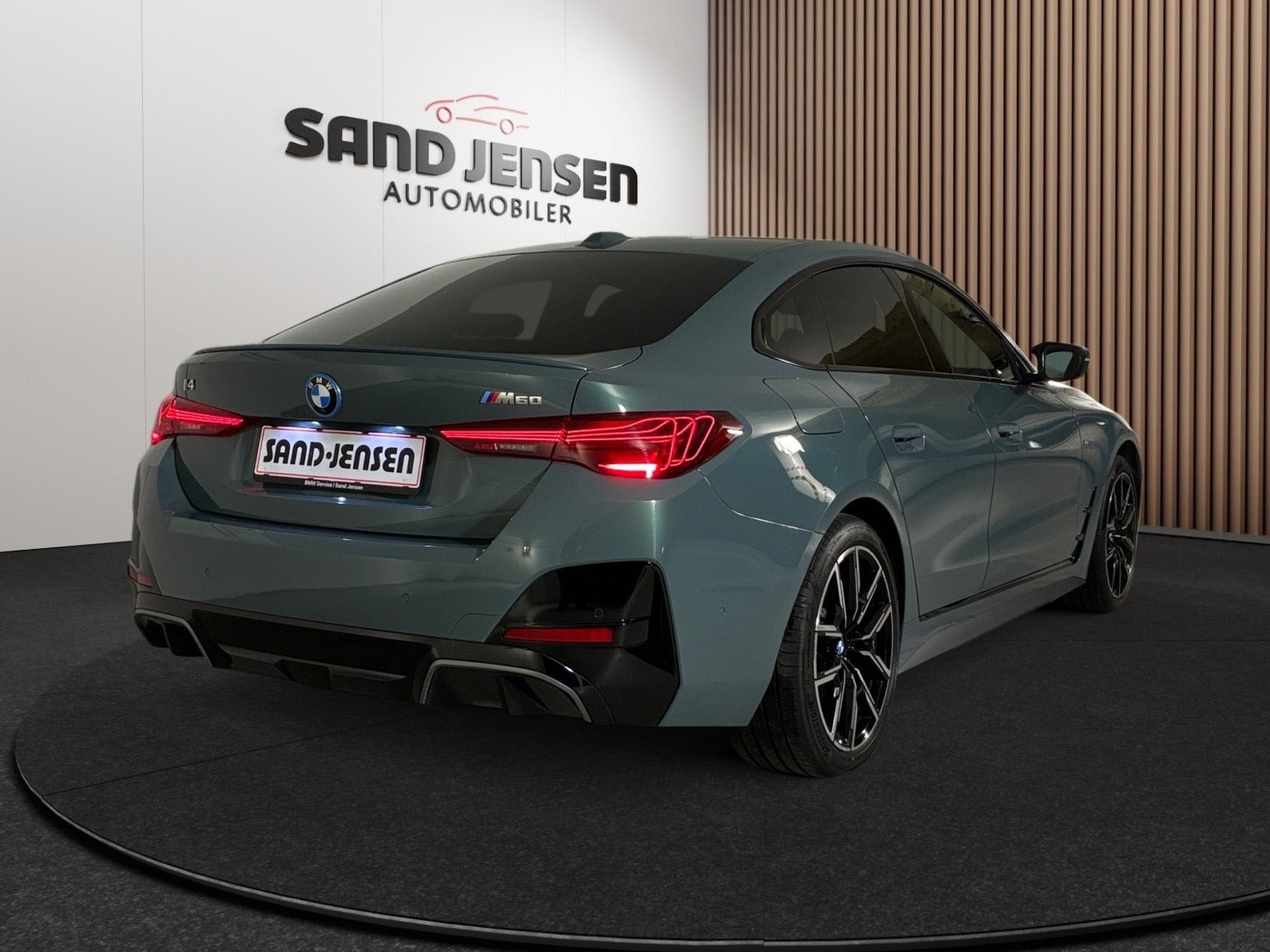 Grøn BMW i4 fra 2026