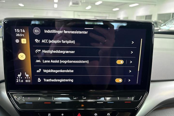 Blå VW ID.5 fra 2022