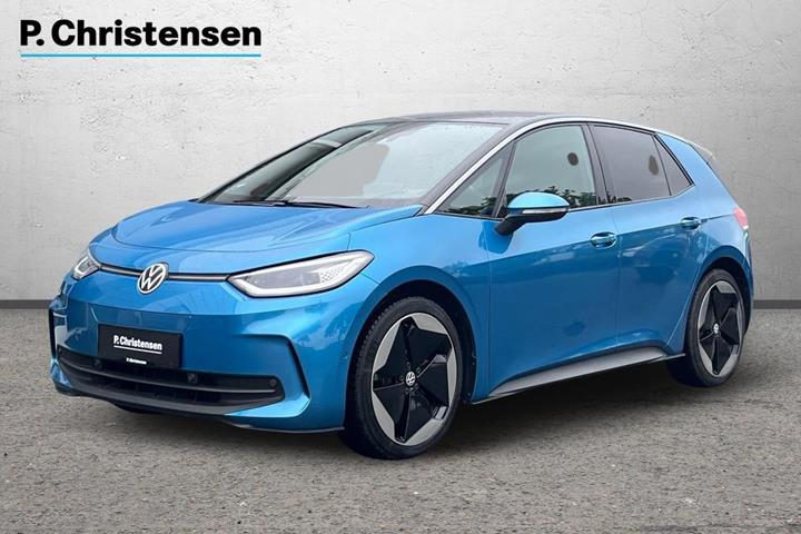 Blå VW ID.3 fra 2024