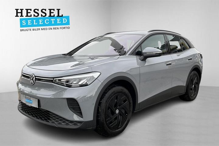 Grå VW ID.4 fra 2024 set udefra