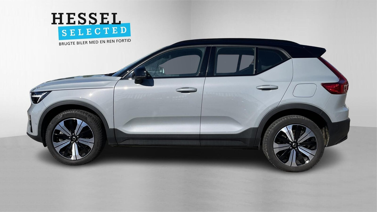 Grå Volvo EX40 fra 2025
