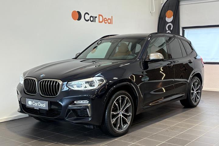 Sort BMW X3 fra 2019