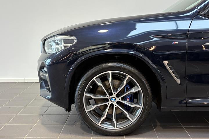 Sort BMW X3 fra 2019