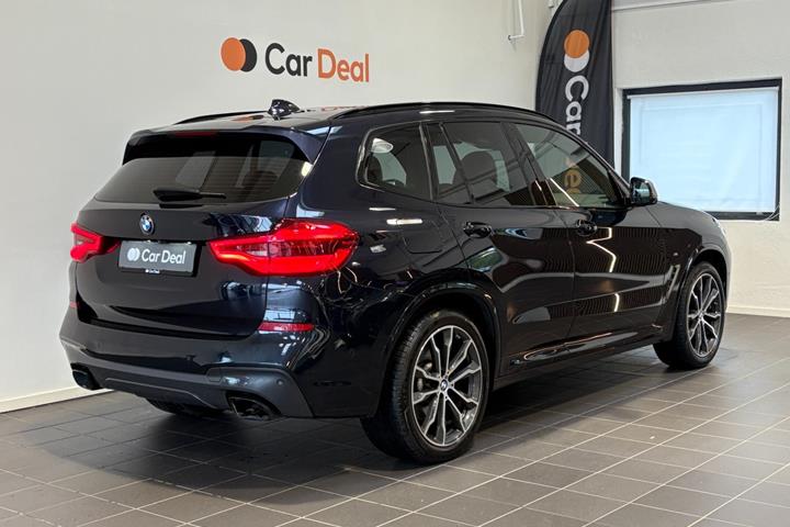 Sort BMW X3 fra 2019