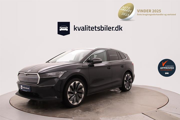Sort Skoda Enyaq fra 2022