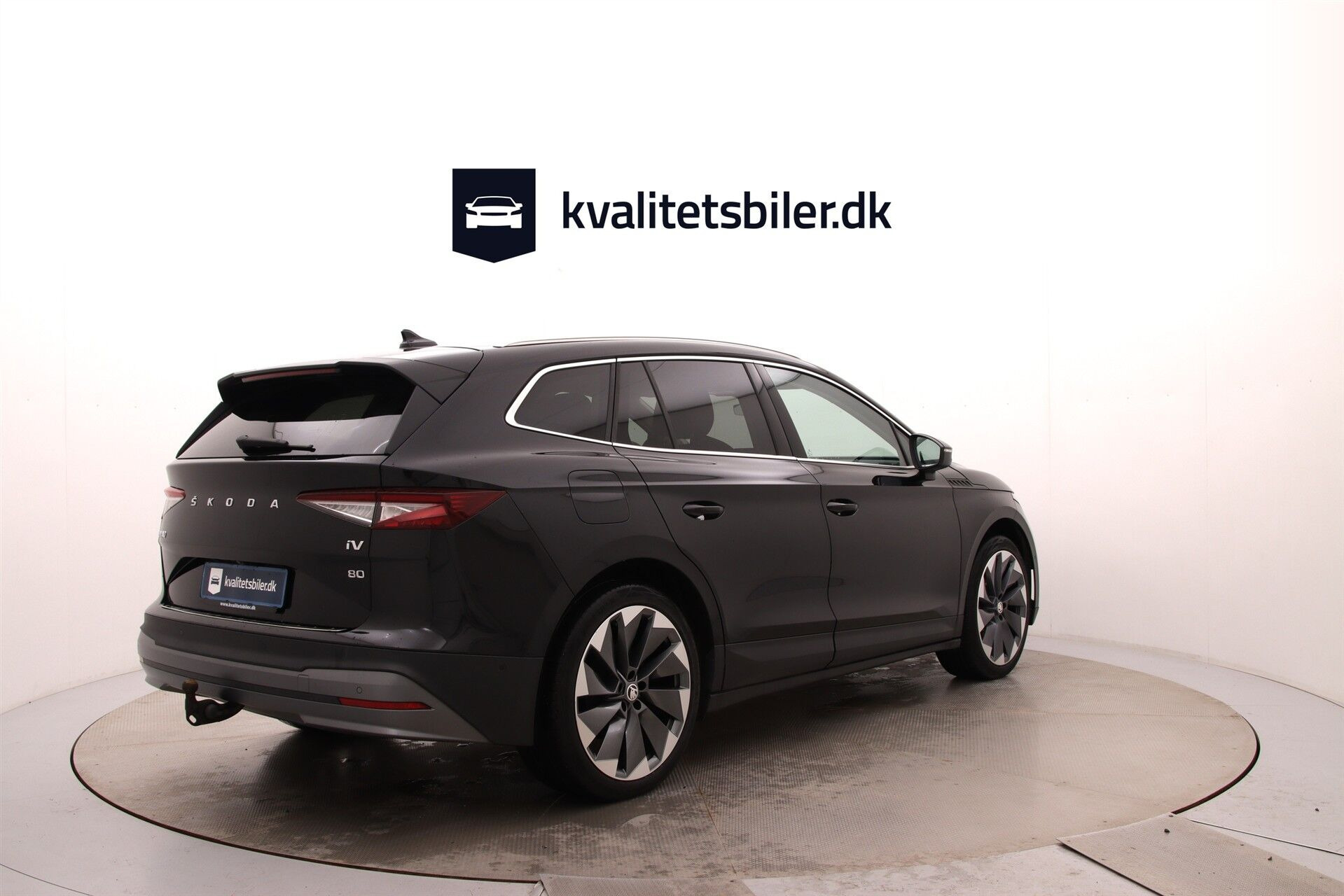 Sort Skoda Enyaq fra 2022