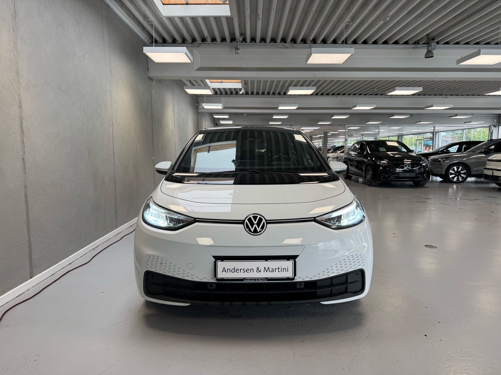 Hvid VW ID.3 fra 2023
