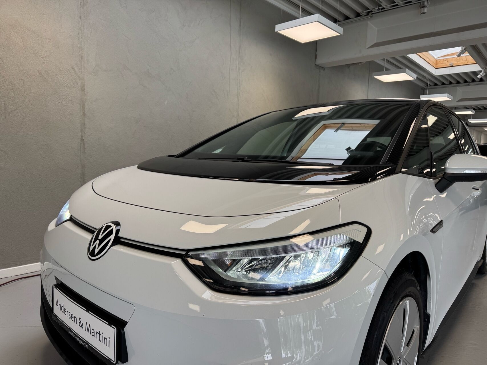 Hvid VW ID.3 fra 2023