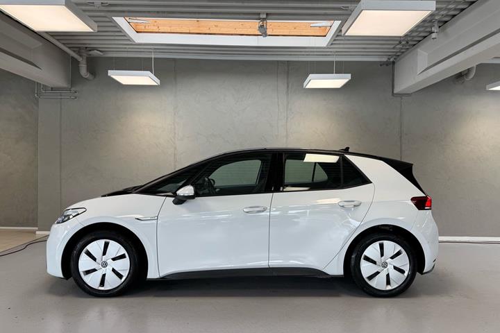 Hvid VW ID.3 fra 2023