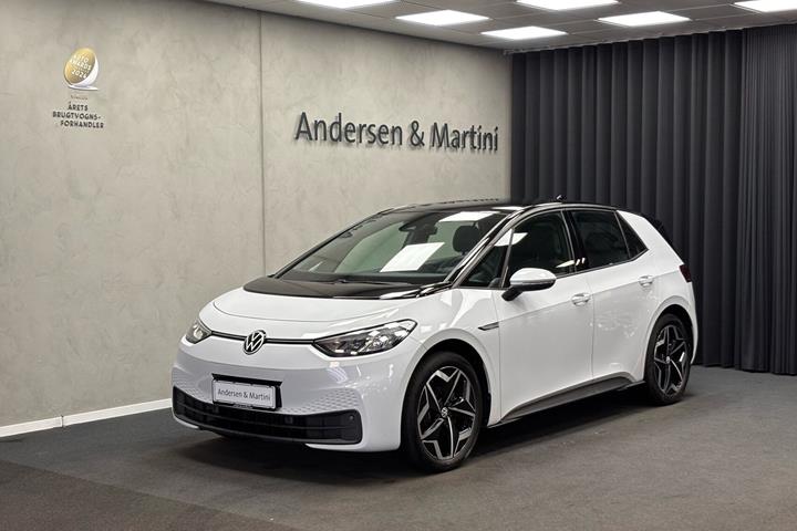 Hvid VW ID.3 fra 2023