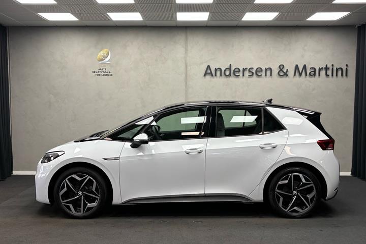 Hvid VW ID.3 fra 2023