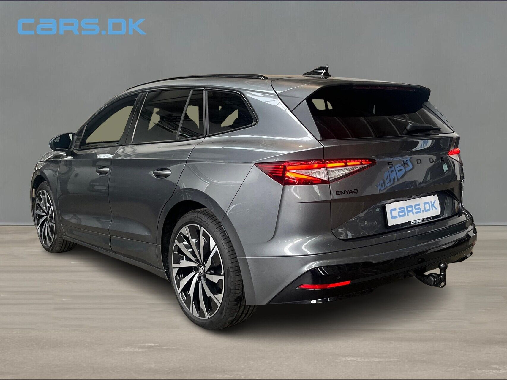 Grå Skoda Enyaq fra 2026