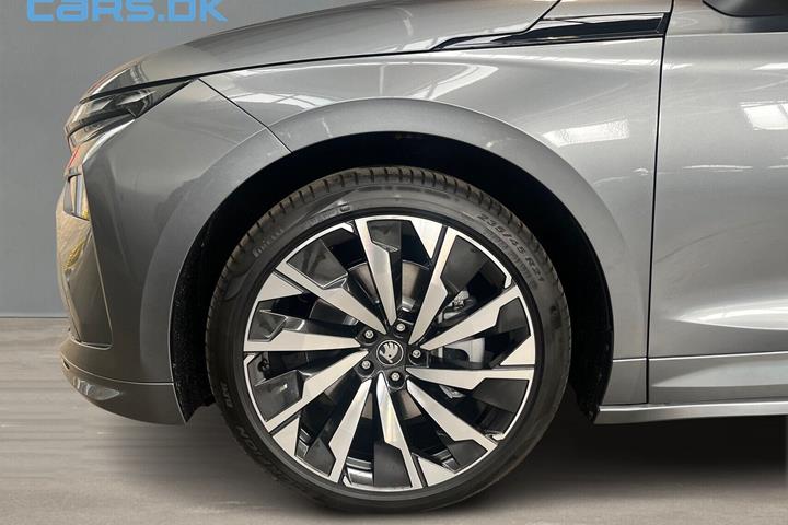 Grå Skoda Enyaq fra 2026