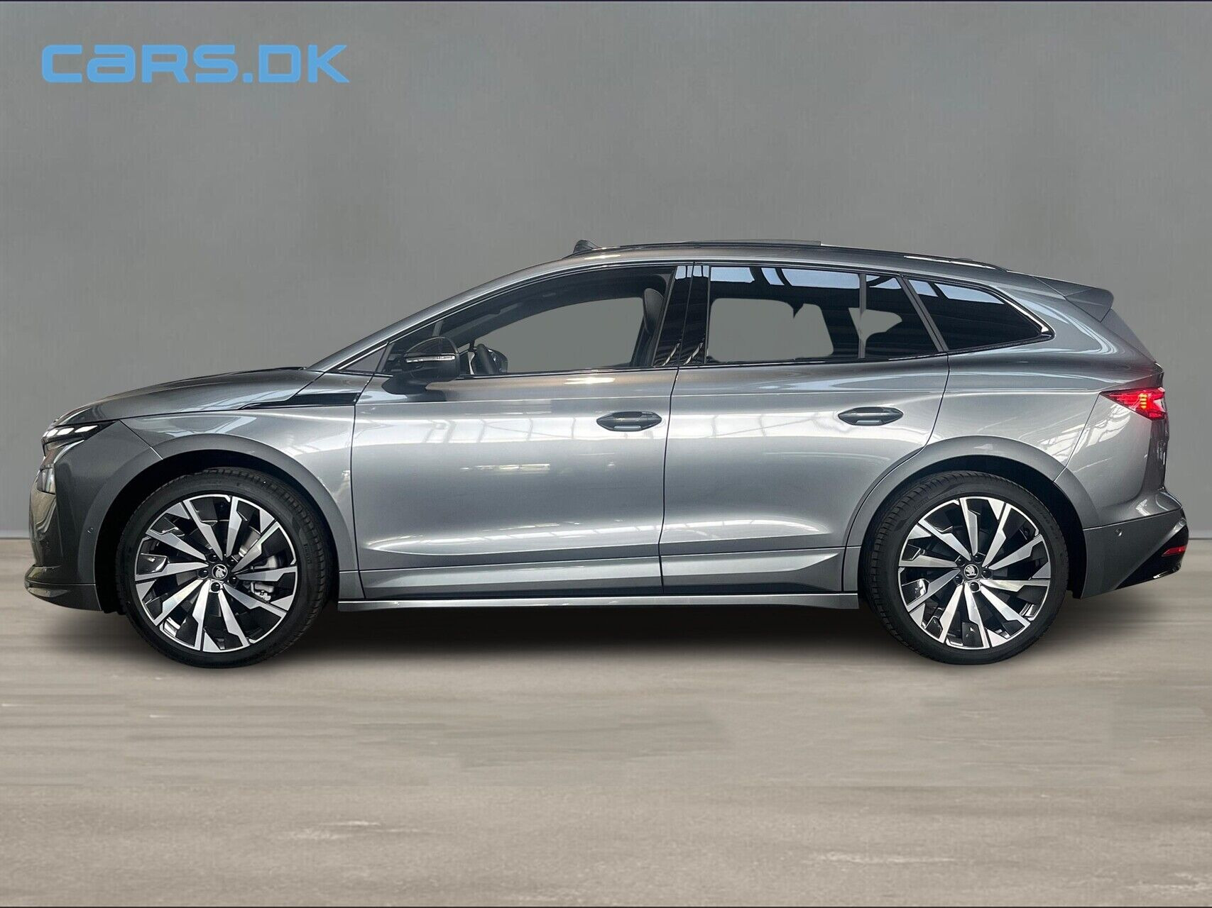 Grå Skoda Enyaq fra 2026