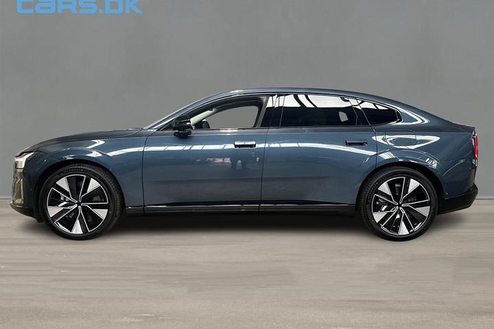 Blå Volvo ES90 fra 2026