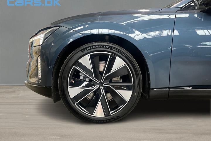 Blå Volvo ES90 fra 2026