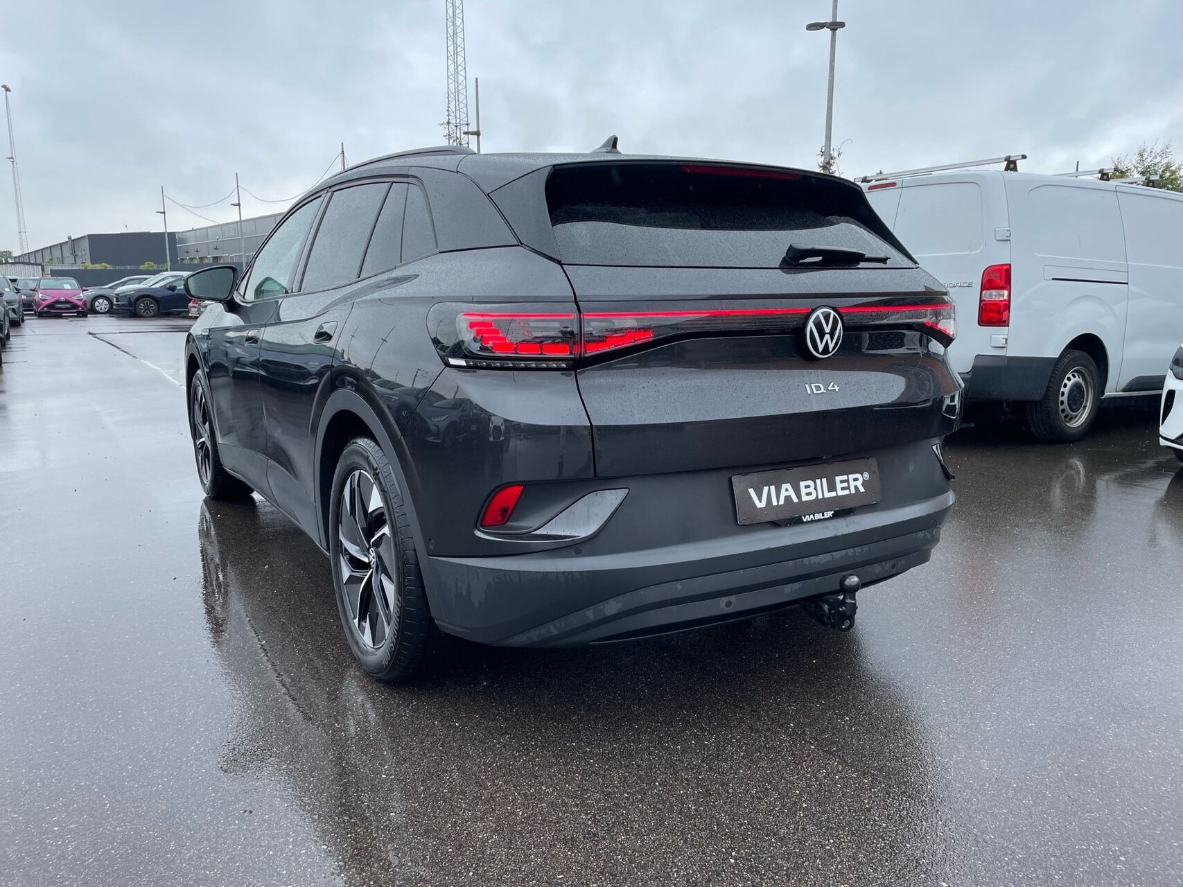 Grå VW ID.4 fra 2022