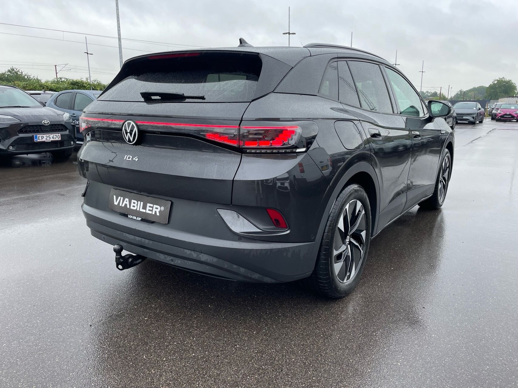 Grå VW ID.4 fra 2022