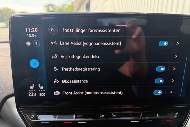 Blå VW ID.5 fra 2024