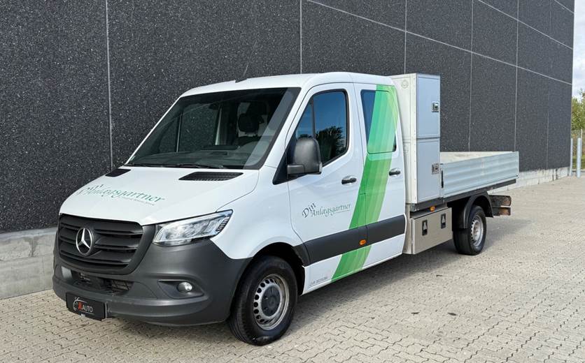 Mercedes Sprinter 317 2,0 CDi A3 Mandskabsvogn m/lad aut. RWD
