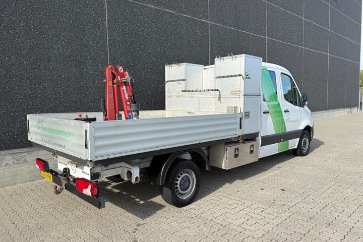 Hvid Mercedes Sprinter 317 fra 2021