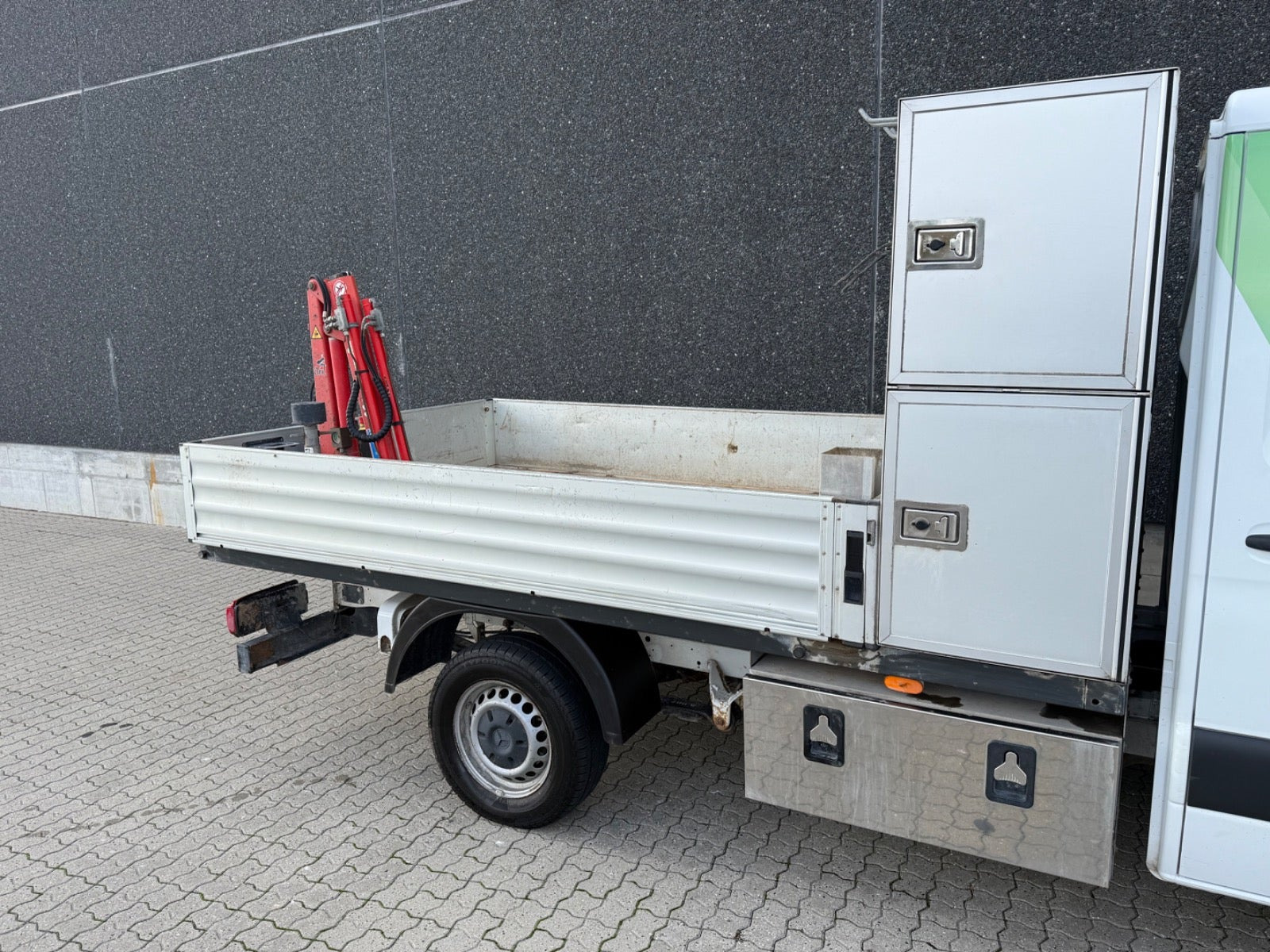 Hvid Mercedes Sprinter 317 fra 2021