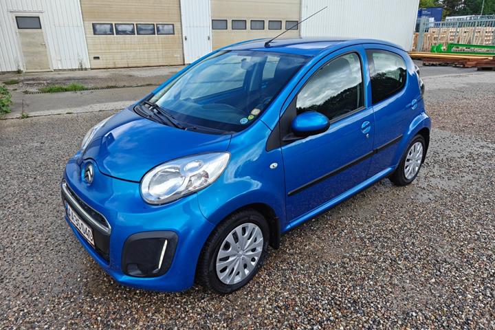 Gul Citroën C1 fra 2012