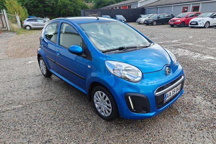Gul Citroën C1 fra 2012