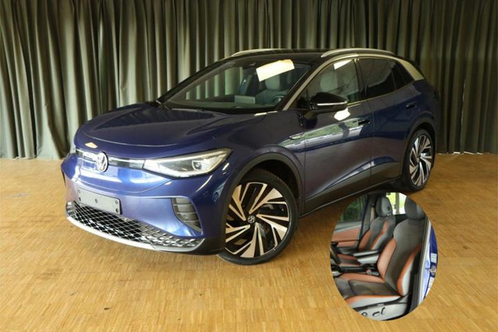 Blå VW ID.4 fra 2021