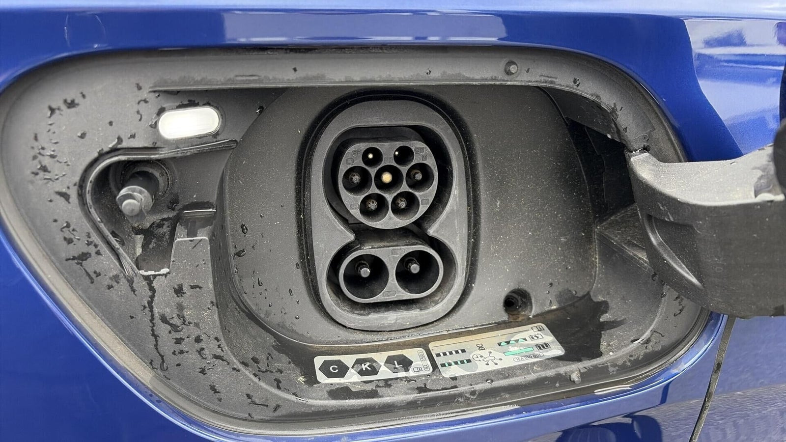 Blå VW ID.4 fra 2024