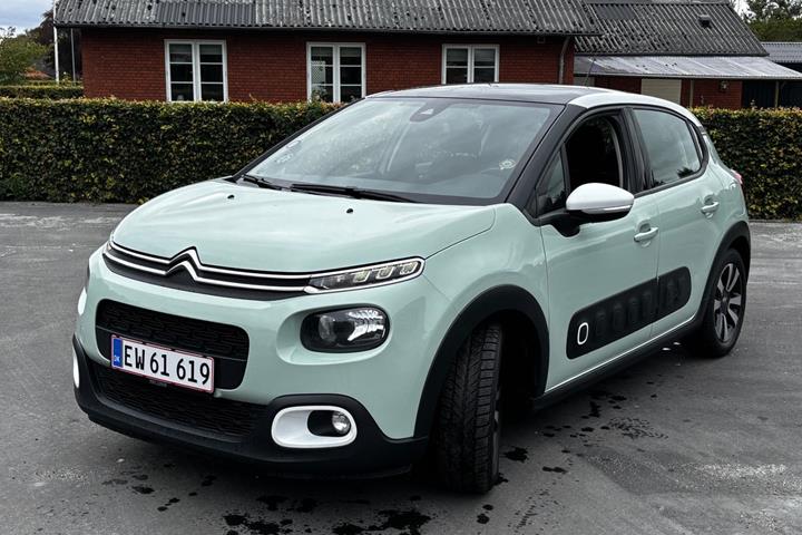 Sølv Citroën C3 fra 2018