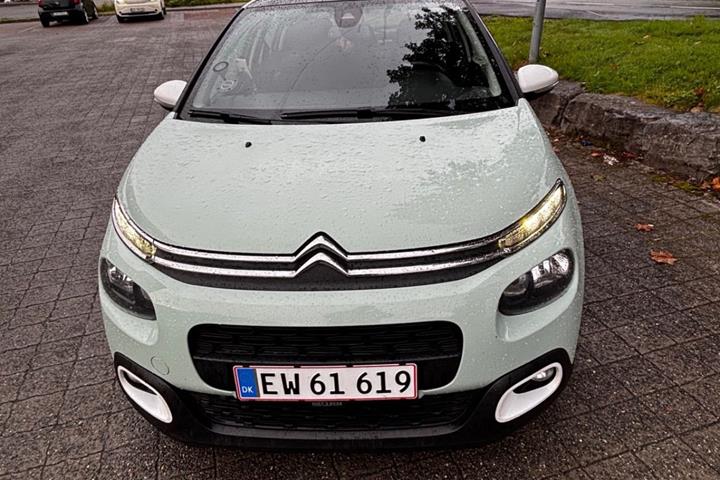 Sølv Citroën C3 fra 2018