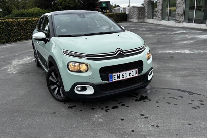 Sølv Citroën C3 fra 2018