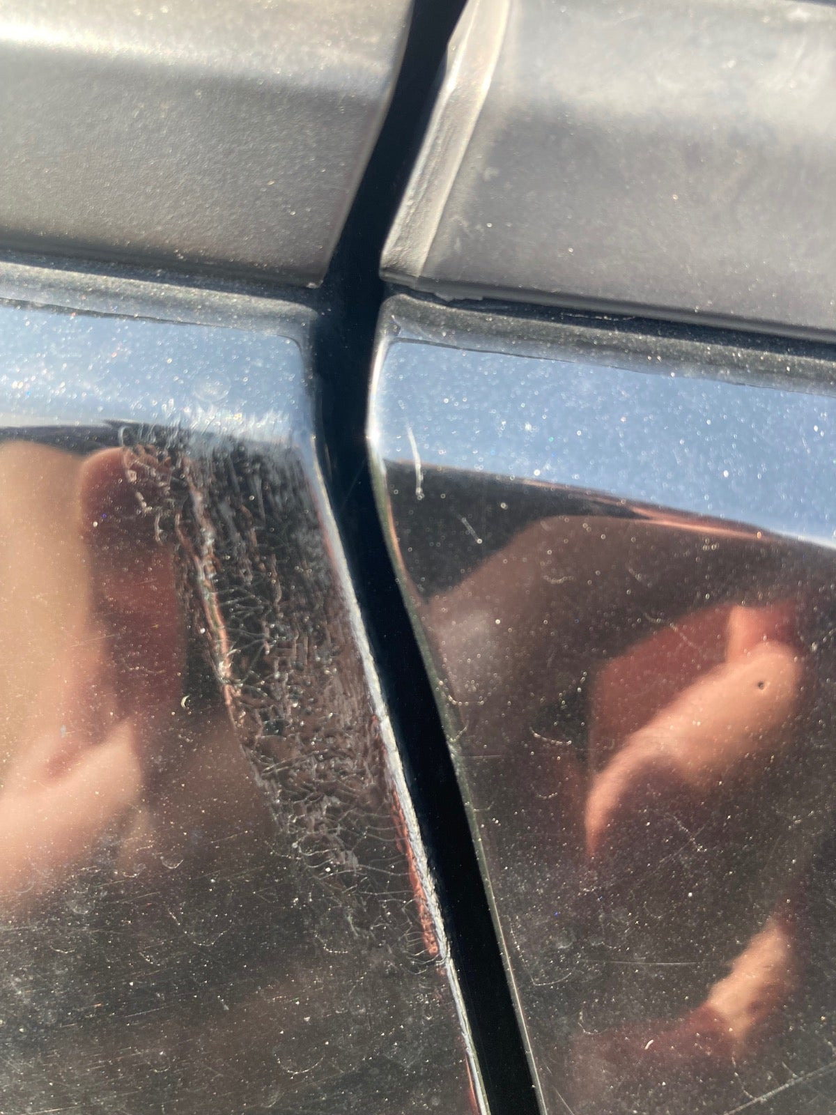 Sort Opel Astra fra 2018