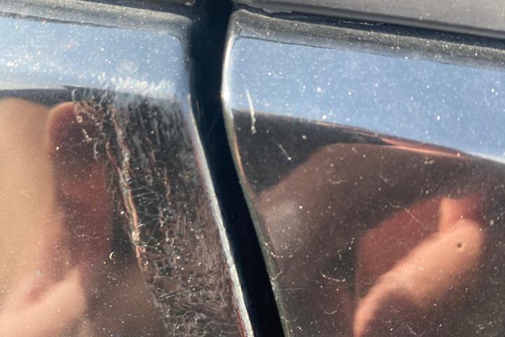 Sort Opel Astra fra 2018