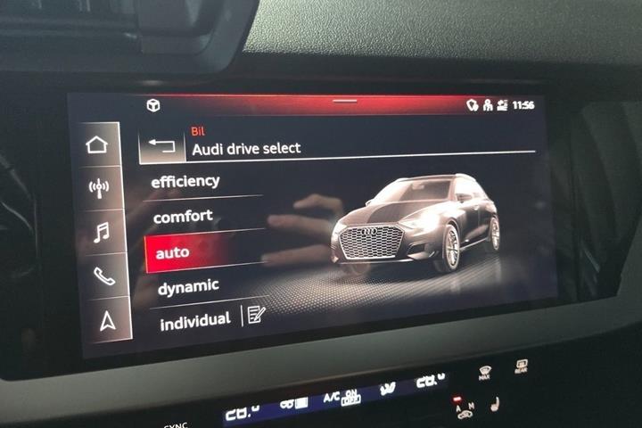Grå Audi A3 fra 2021