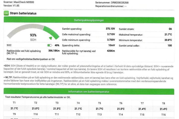 Grå Mercedes EQA250+ fra 2021