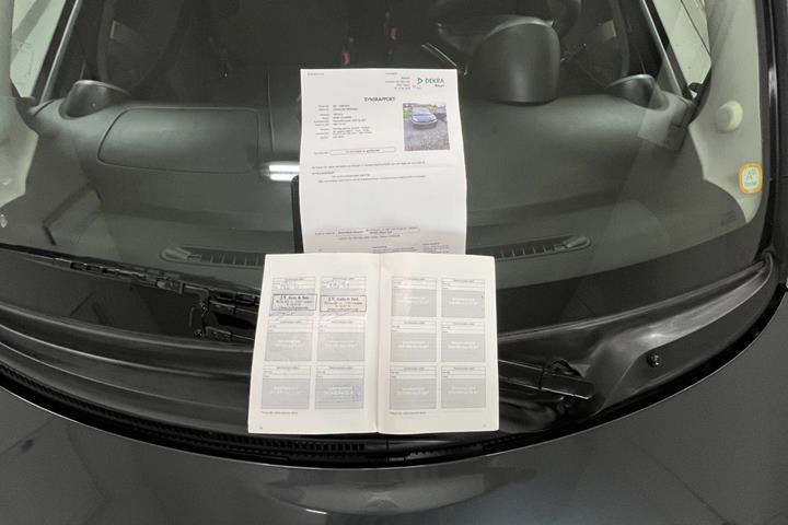 Sort Toyota Aygo fra 2011