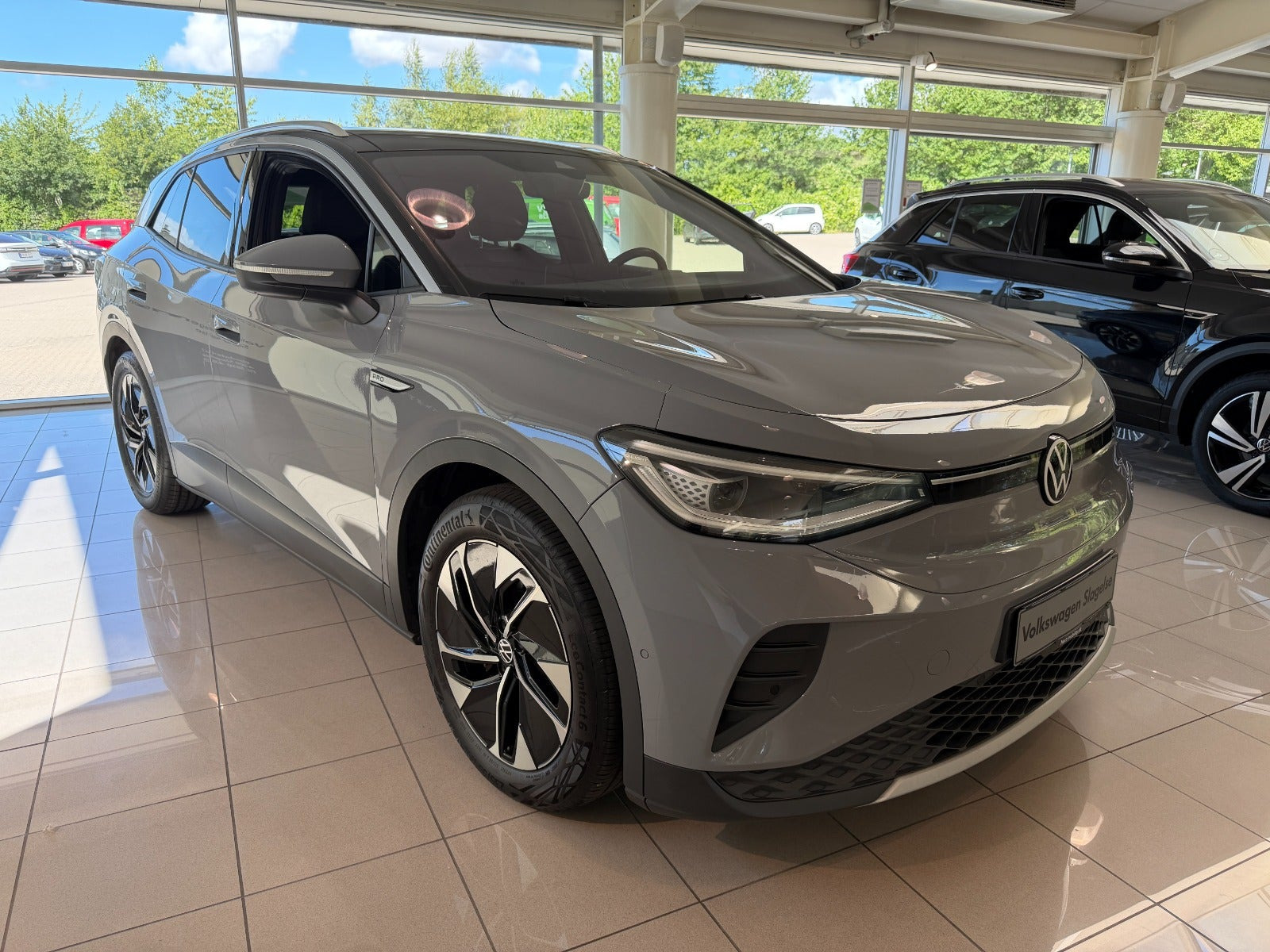 Grå VW ID.4 fra 2023