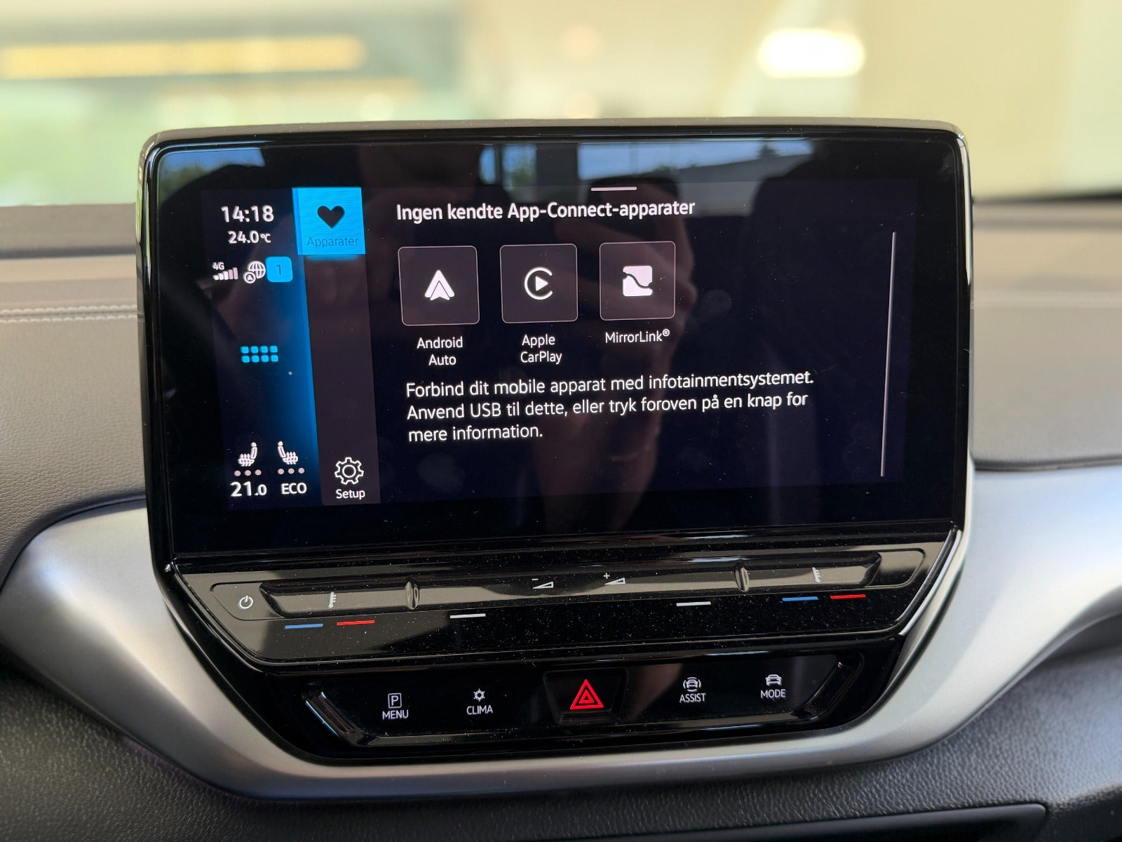 Grå VW ID.4 fra 2023