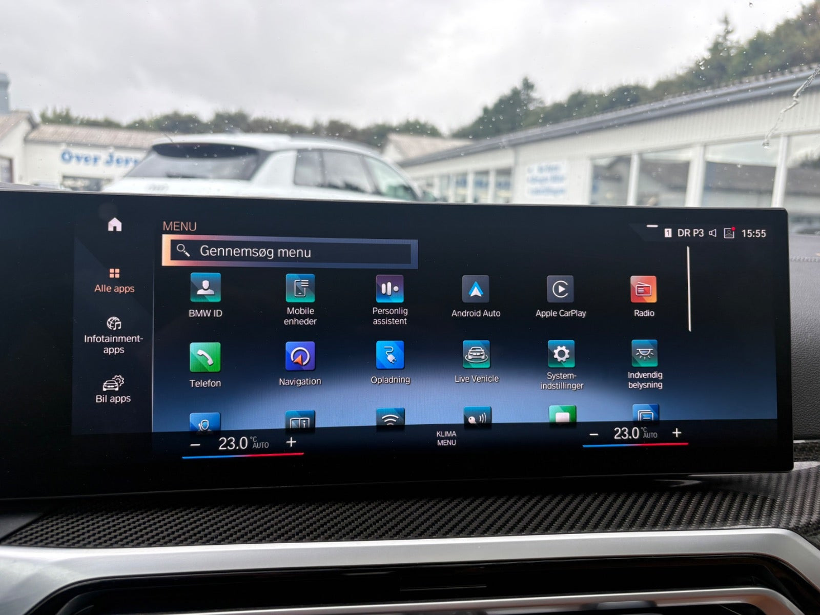 Grå BMW i4 fra 2023