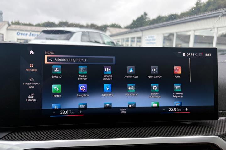 Grå BMW i4 fra 2023