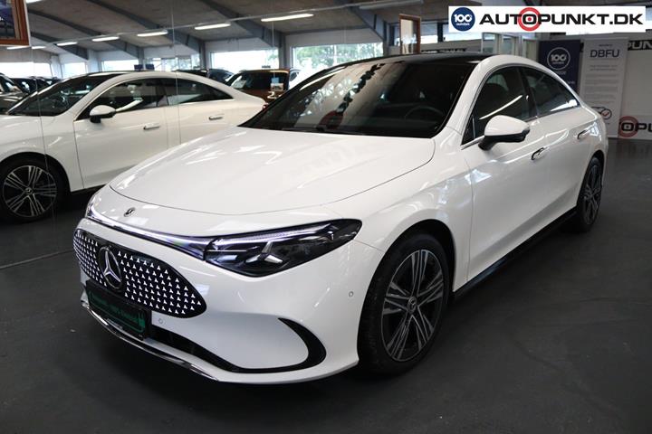 Hvid Mercedes CLA250+ fra 2025