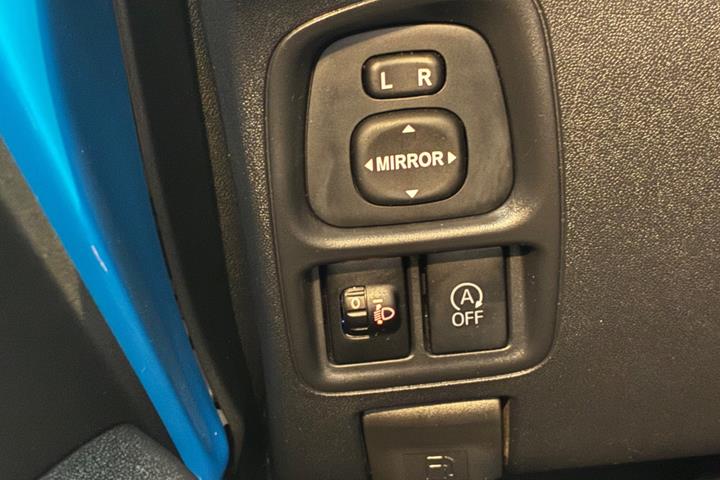 Blå Toyota Aygo fra 2019