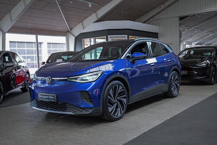 Blå VW ID.4 fra 2023
