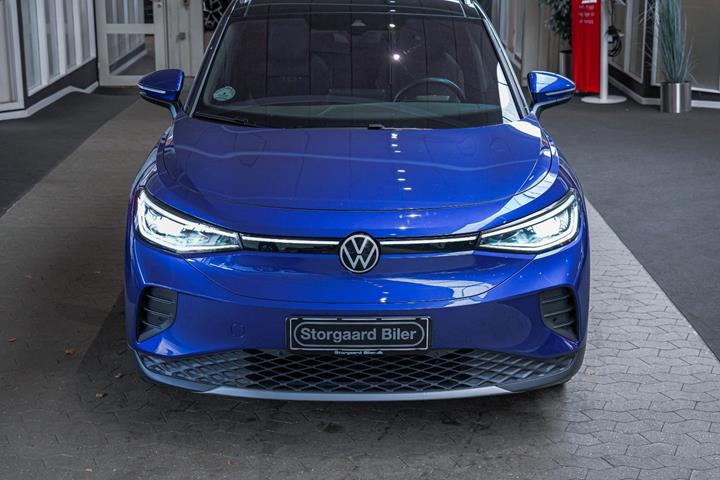 Blå VW ID.4 fra 2023