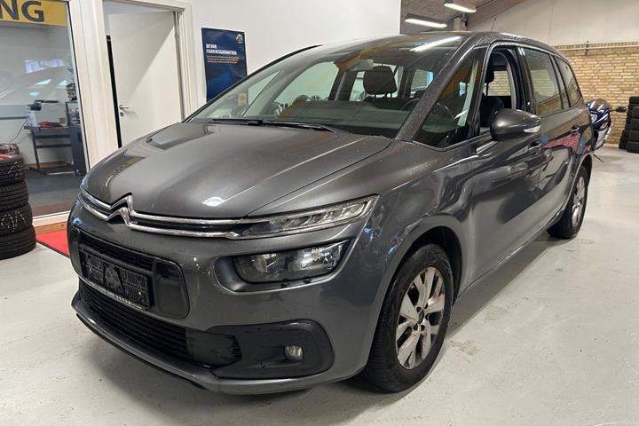 Grå Citroën Grand C4 Picasso fra 2018 set udefra