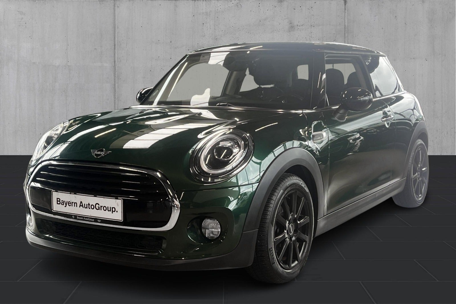 Grøn Mini Cooper fra 2019