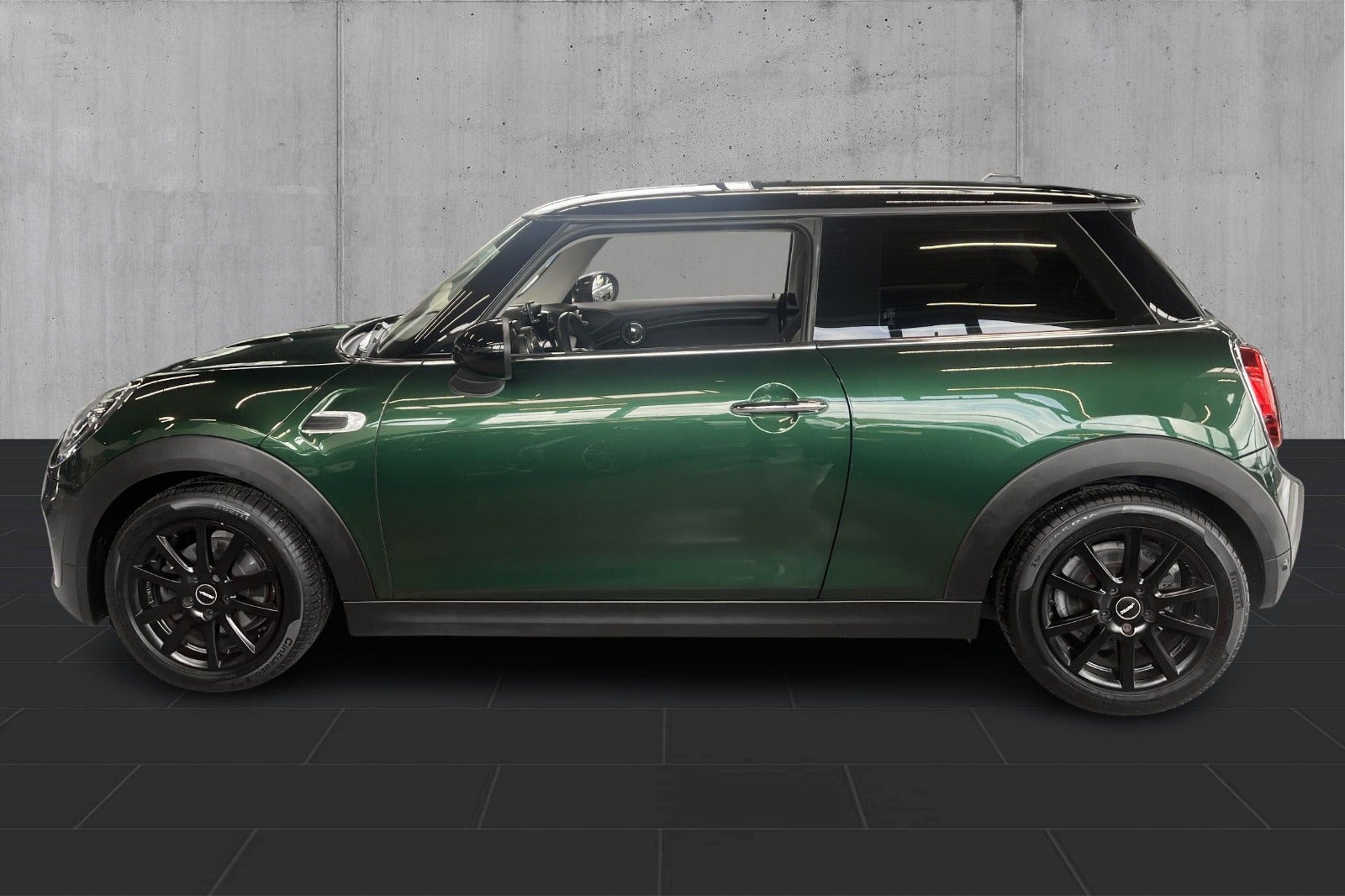 Grøn Mini Cooper fra 2019