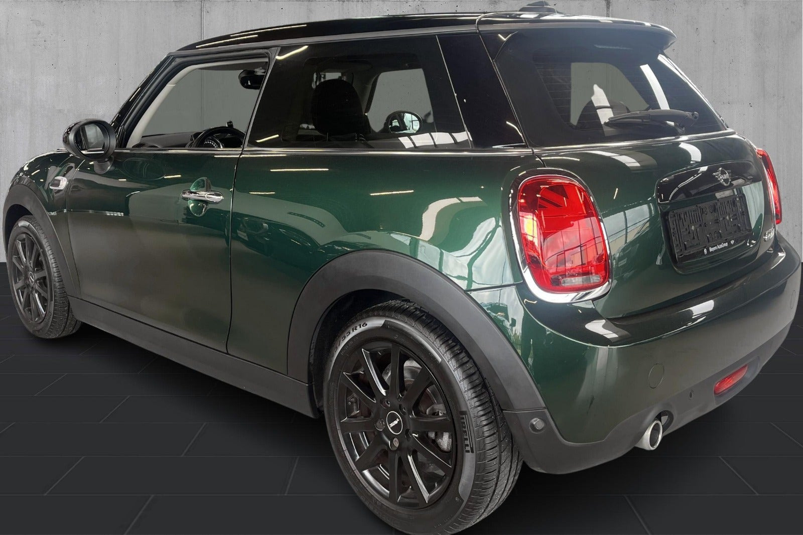 Grøn Mini Cooper fra 2019